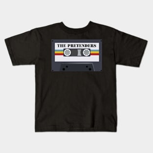 The Pretenders / Cassette Tape Style Kids T-Shirt